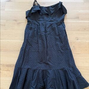 Black JCrew Cotton Dress NWT - Size 14